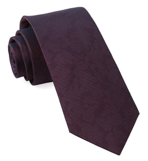 Refinado Floral Wine Tie