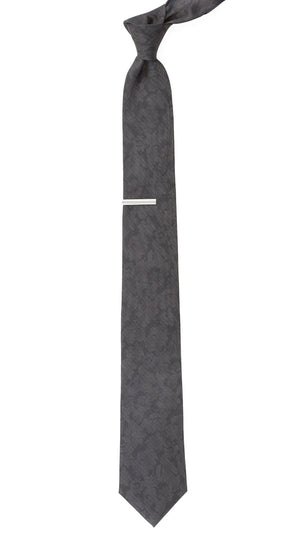 Refinado Floral Charcoal Tie alternated image 1