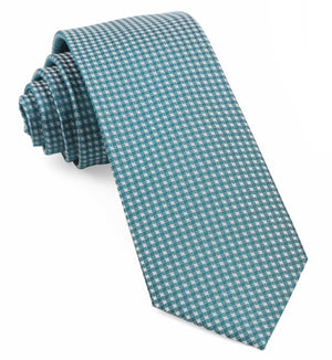 Be Married Checks Teal Tie featured image