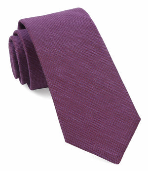 Jet Set Solid Azalea Tie featured image