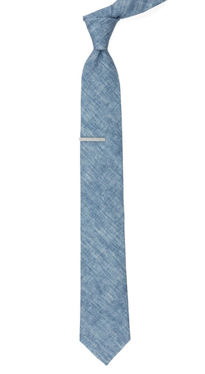 Freehand Solid Classic Blue Tie alternated image 1