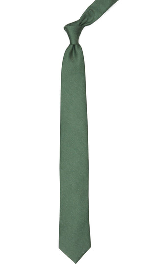 Flecked Solid Green Tie alternated image 1