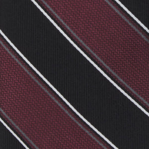 Dual Texture Stripe Marsala Tie alternated image 2