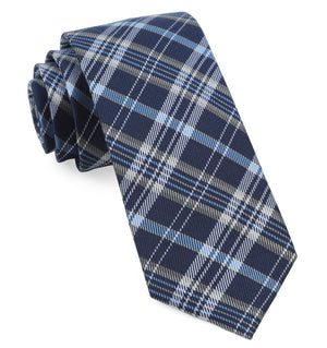 Andersen Plaid Navy Tie featured image