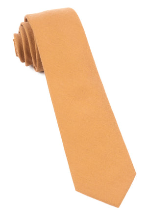 Solid Wool Mustard Tie featured image