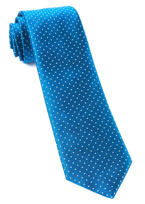 Mini Dots Classic Blue Tie featured image