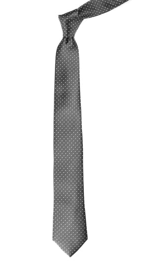 Mini Dots Charcoal Grey Tie alternated image 1