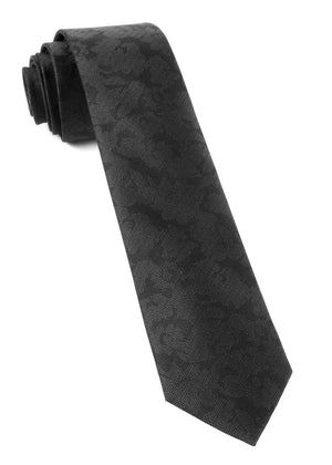 Refinado Floral Black Tie