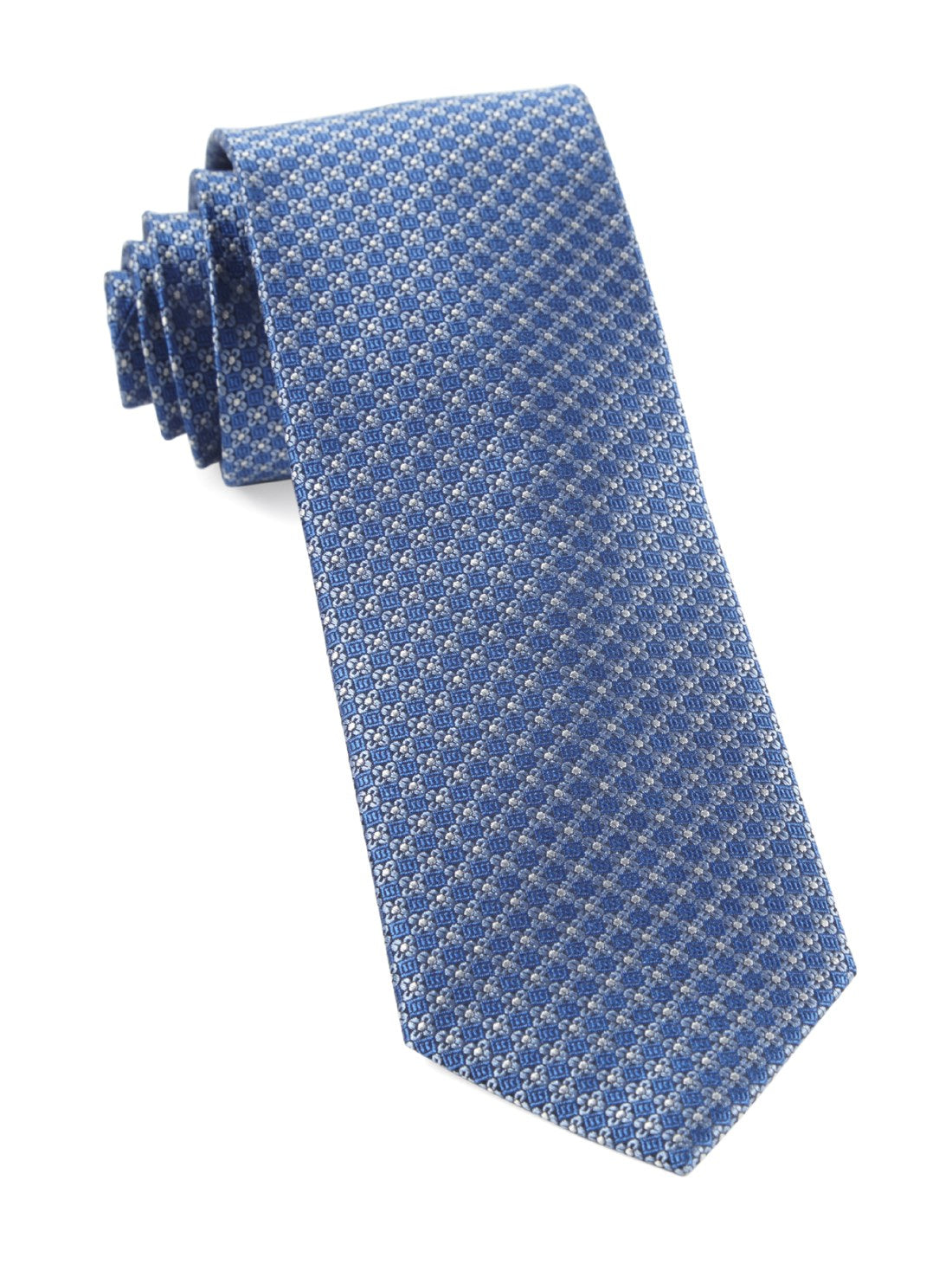 Flower Network Light Blue Tie | Silk Ties | Tie Bar