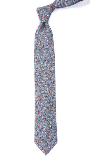 Floral Buzz Grey Tie alternated image 1