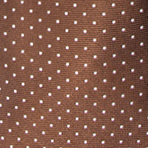 Mini Dots Chocolate Brown Tie alternated image 2