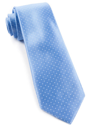 Mini Dots Light Blue Tie featured image