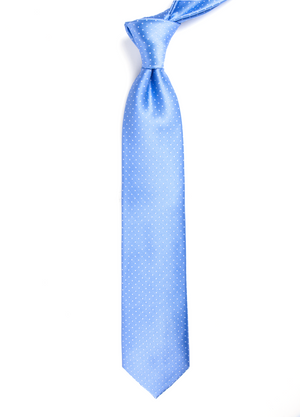 Mini Dots Light Blue Tie alternated image 1