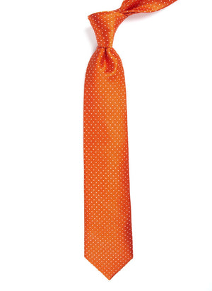 Mini Dots Orange Tie alternated image 1