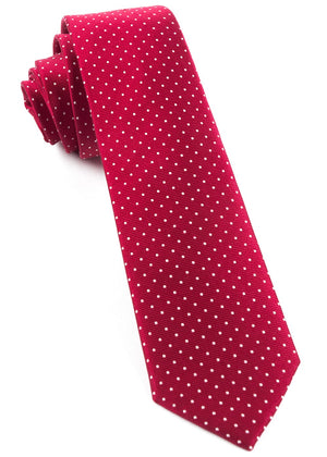 Mini Dots Red Tie featured image