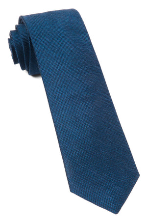 Jet Set Solid Navy Tie featured image