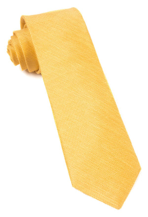 Jet Set Solid Yellow Gold Tie featured image