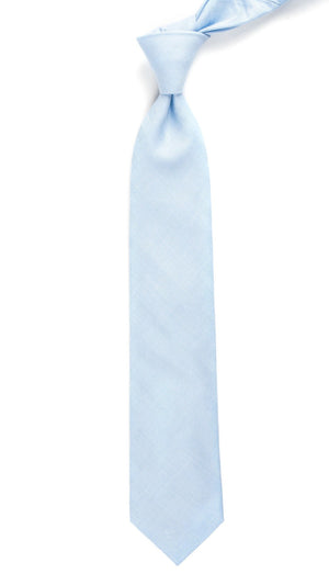 Solid Flex Light Blue Tie alternated image 1