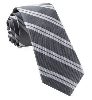 Center Field Stripe Grey Tie featured image