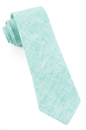 Freehand Solid Spearmint Tie