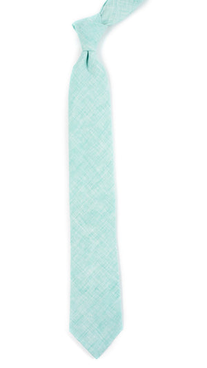Freehand Solid Spearmint Tie alternated image 1