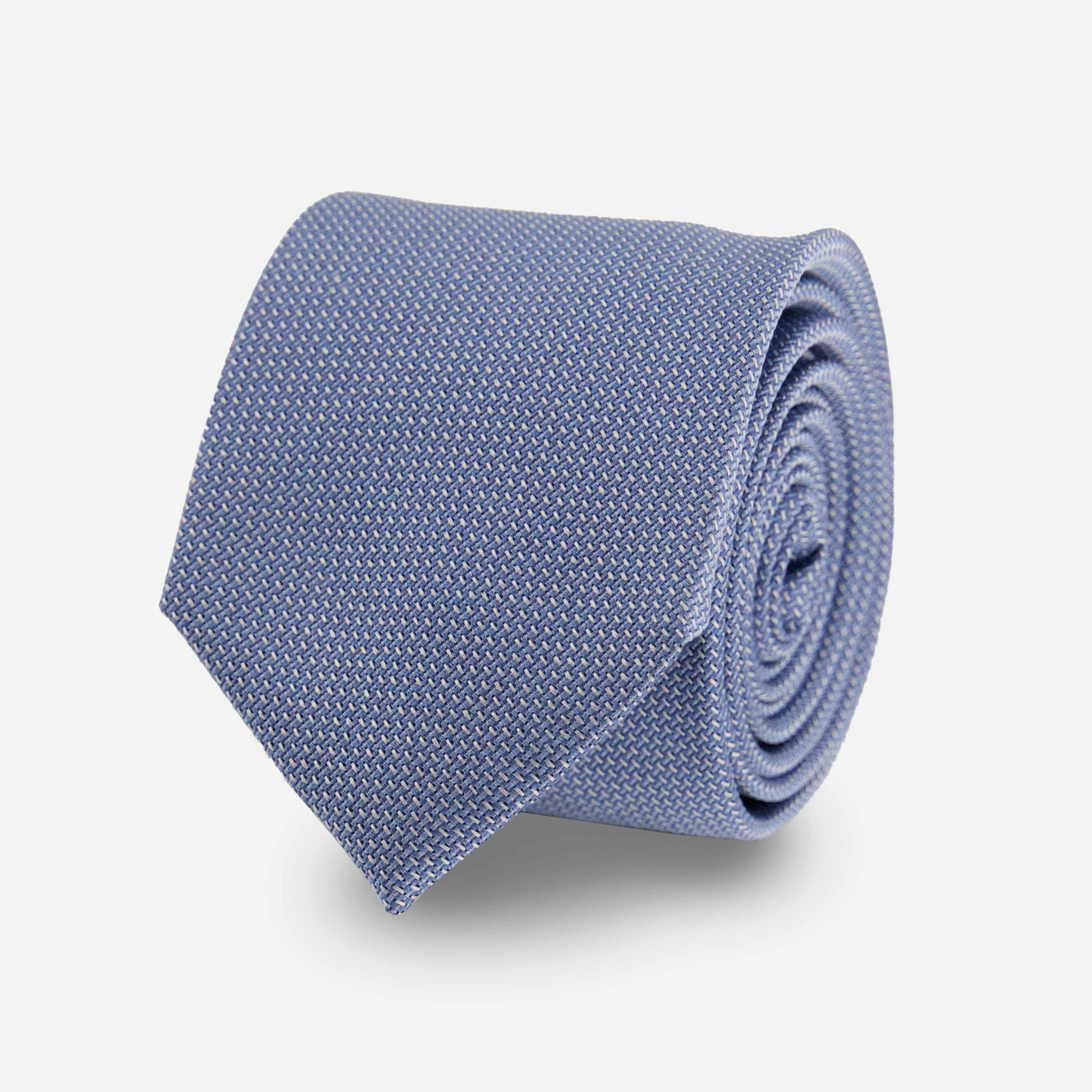 Union Solid Slate Blue Tie | Silk Ties | Tie Bar