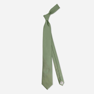 Grosgrain Solid Sage Green Tie alternated image 1