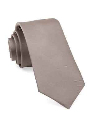 Grosgrain Solid Sandstone Tie featured image