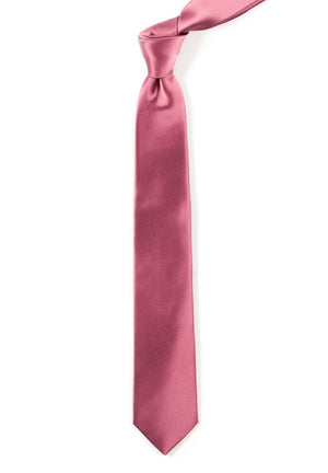 Solid Satin Dusty Rose Tie alternated image 1