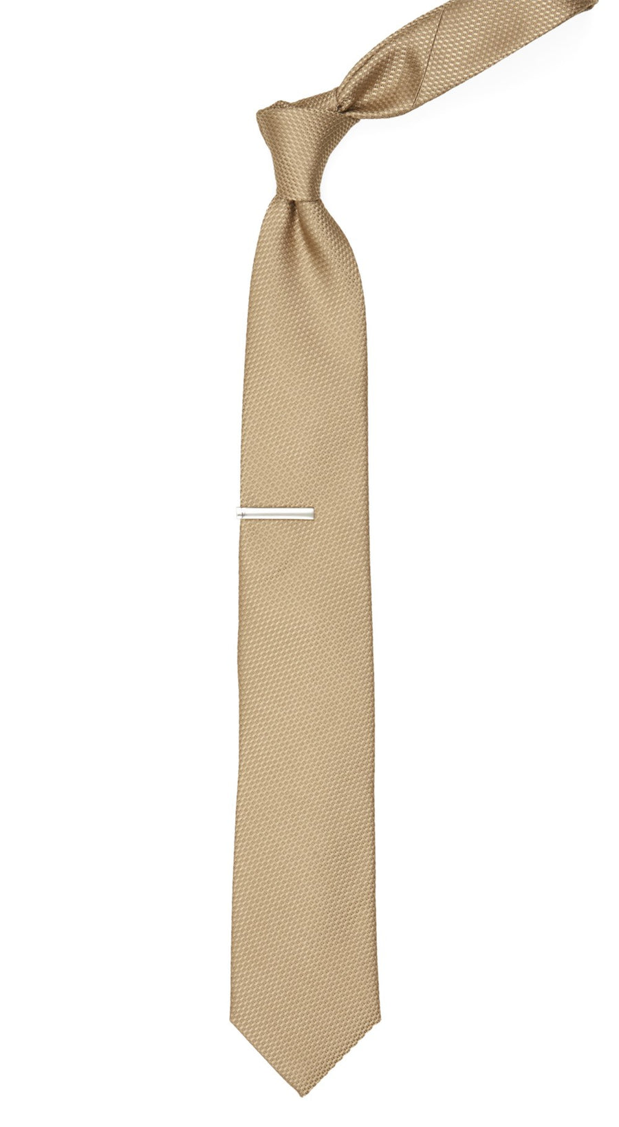 Grenafaux Tan Tie | Silk Ties | Tie Bar