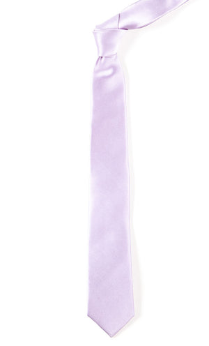Solid Satin Lilac Tie alternated image 1