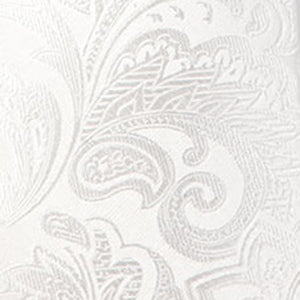 Organic Paisley White Tie alternated image 2