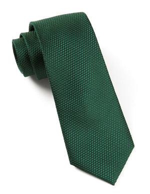 Grenafaux Hunter Green Tie | Silk Ties | Tie Bar