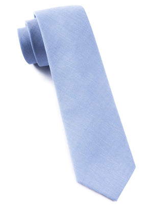 Classic Chambray Sky Blue Tie featured image