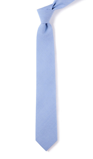 Classic Chambray Sky Blue Tie alternated image 1