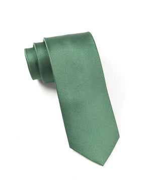 Grosgrain Solid Eucalyptus Tie