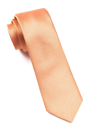 Grosgrain Solid Peach Tie featured image
