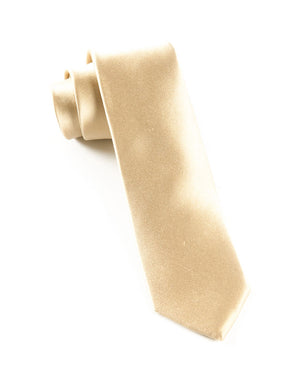 Solid Satin Light Champagne Tie featured image