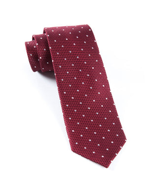 Grenafaux Dots Burgundy Tie featured image