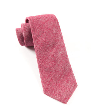 Flannel Herringbone Wine Tie featured image