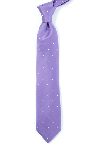 Satin Dot Lavender Tie alternated image 1