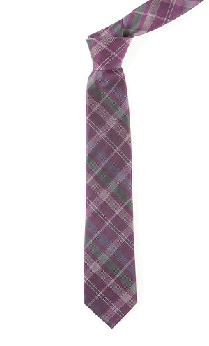 Bohemian Plaid Deep Azalea Tie alternated image 1