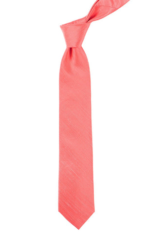 Fountain Solid Coral Tie alternated image 1