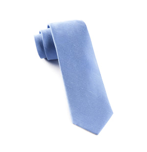 Sand Wash Solid Light Blue Tie