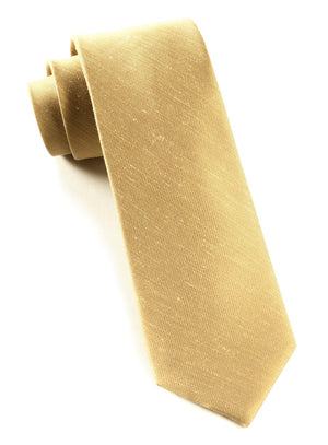 Sand Wash Solid Sun Gold Tie