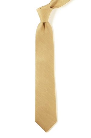 Sand Wash Solid Sun Gold Tie