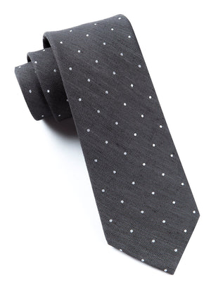 Bulletin Dot Grey Tie featured image