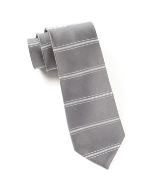 Men�'s Grey Striped Ties