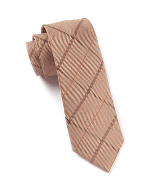 Sheridan Plaid Tan Tie featured image