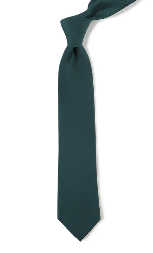 Astute Solid Green Teal Tie alternated image 1